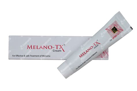 Buy melano-tx cream  This cream should be applied once daily at night